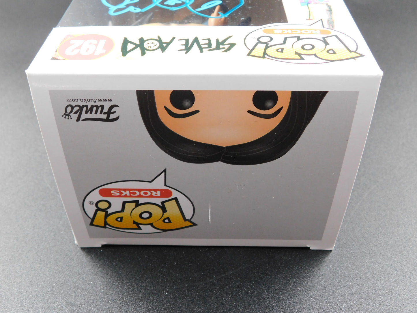 Steve Aoki Signed Autographed Vinyl Funko Pop 192 Neon Future Wonderland JSA COA