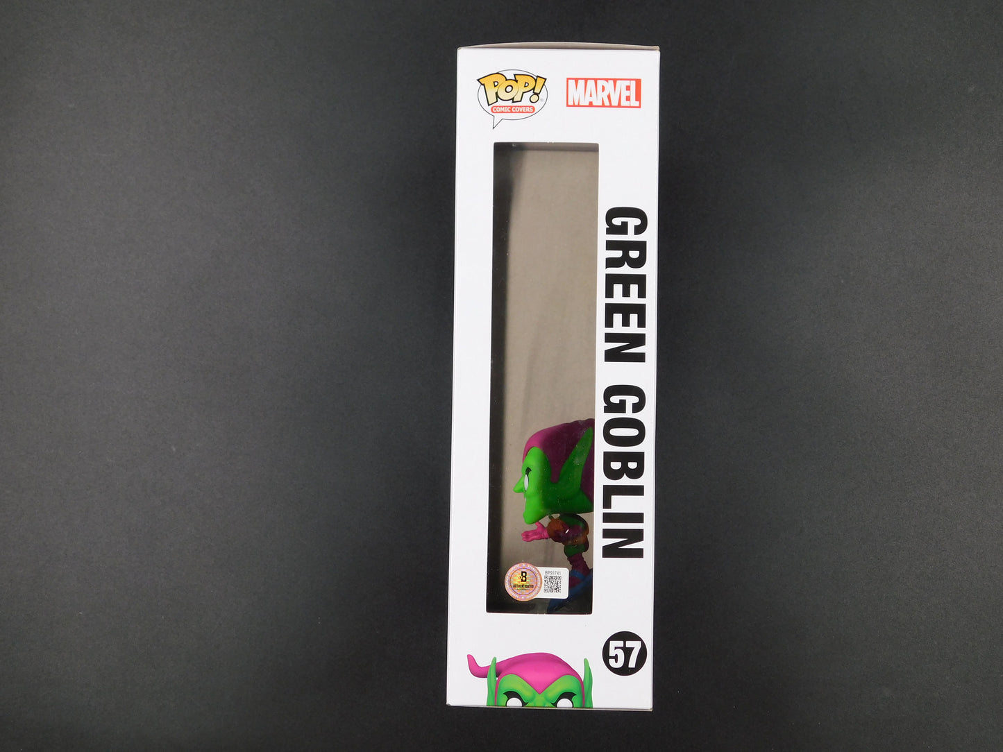 Willem Dafoe Signed Autographed Funko Pop 57 Green Goblin Spider-Man Comic Book BAS COA