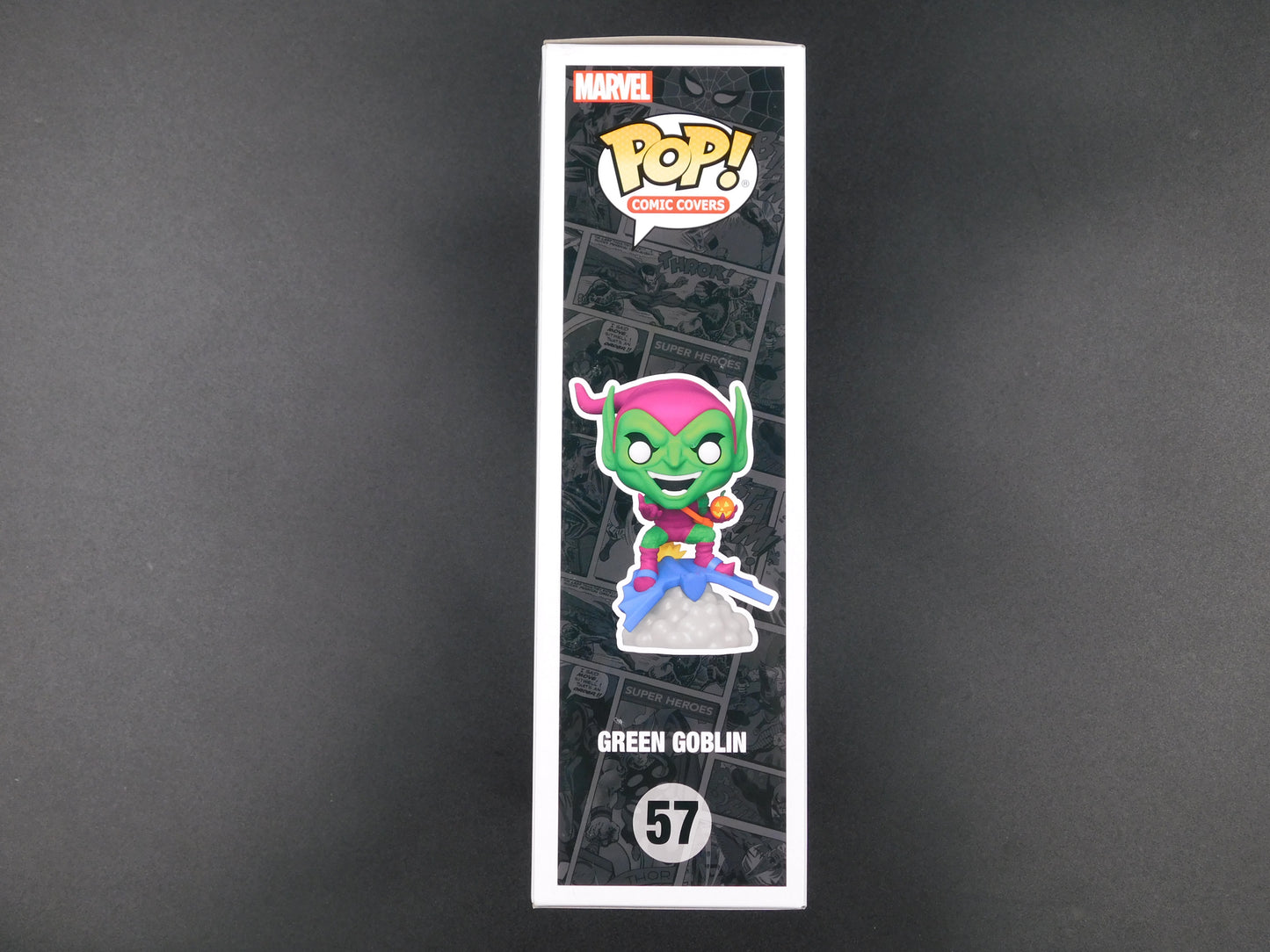 Willem Dafoe Signed Autographed Funko Pop 57 Green Goblin Spider-Man Comic Book BAS COA