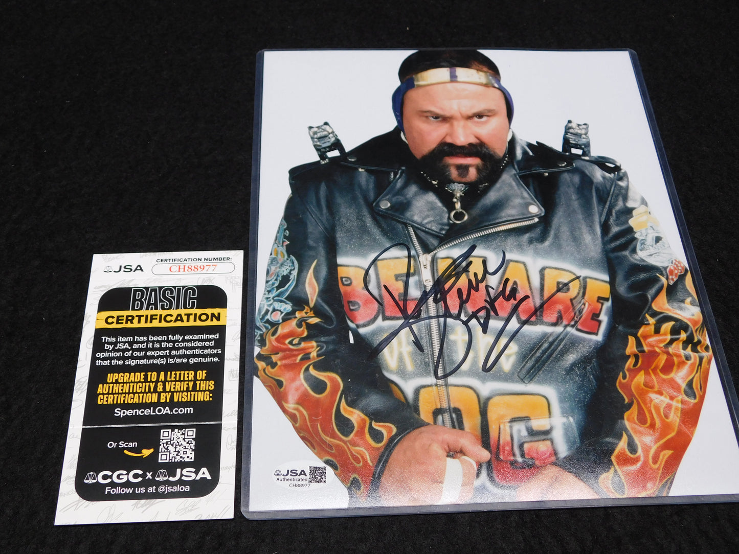 Rick Steiner Signed Autographed 8x10 Photo WCW WWE WWF JSA COA