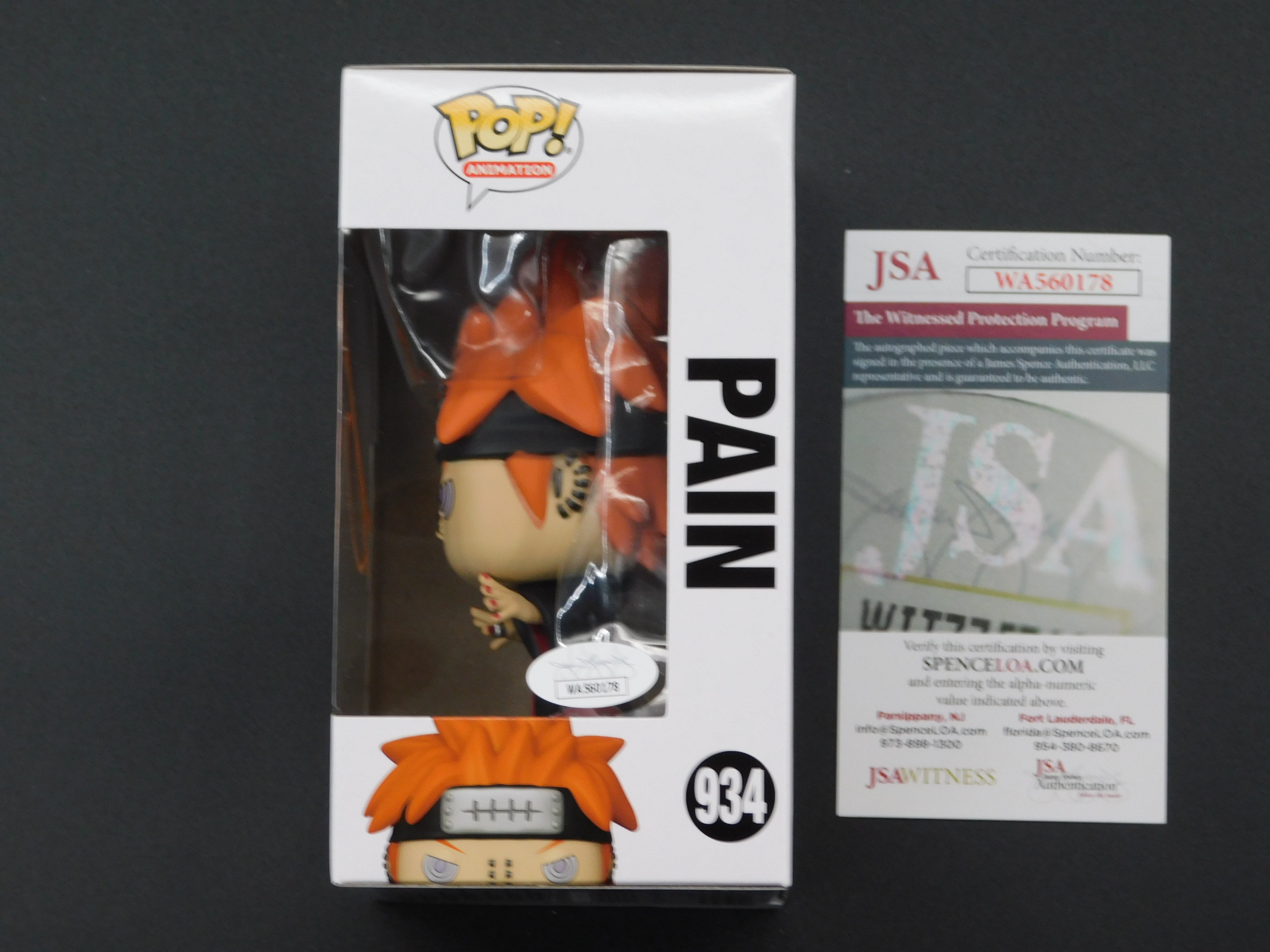 Pain store Funko Pop Signed by Troy Baker