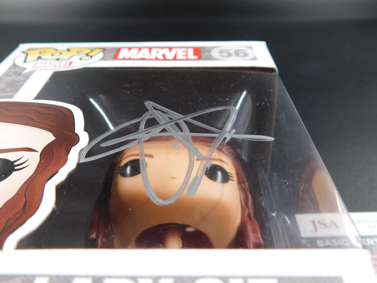 Jaimie Alexander Signed Autographed Funko Pop 56 Lady Sif Marvel Thor JSA COA