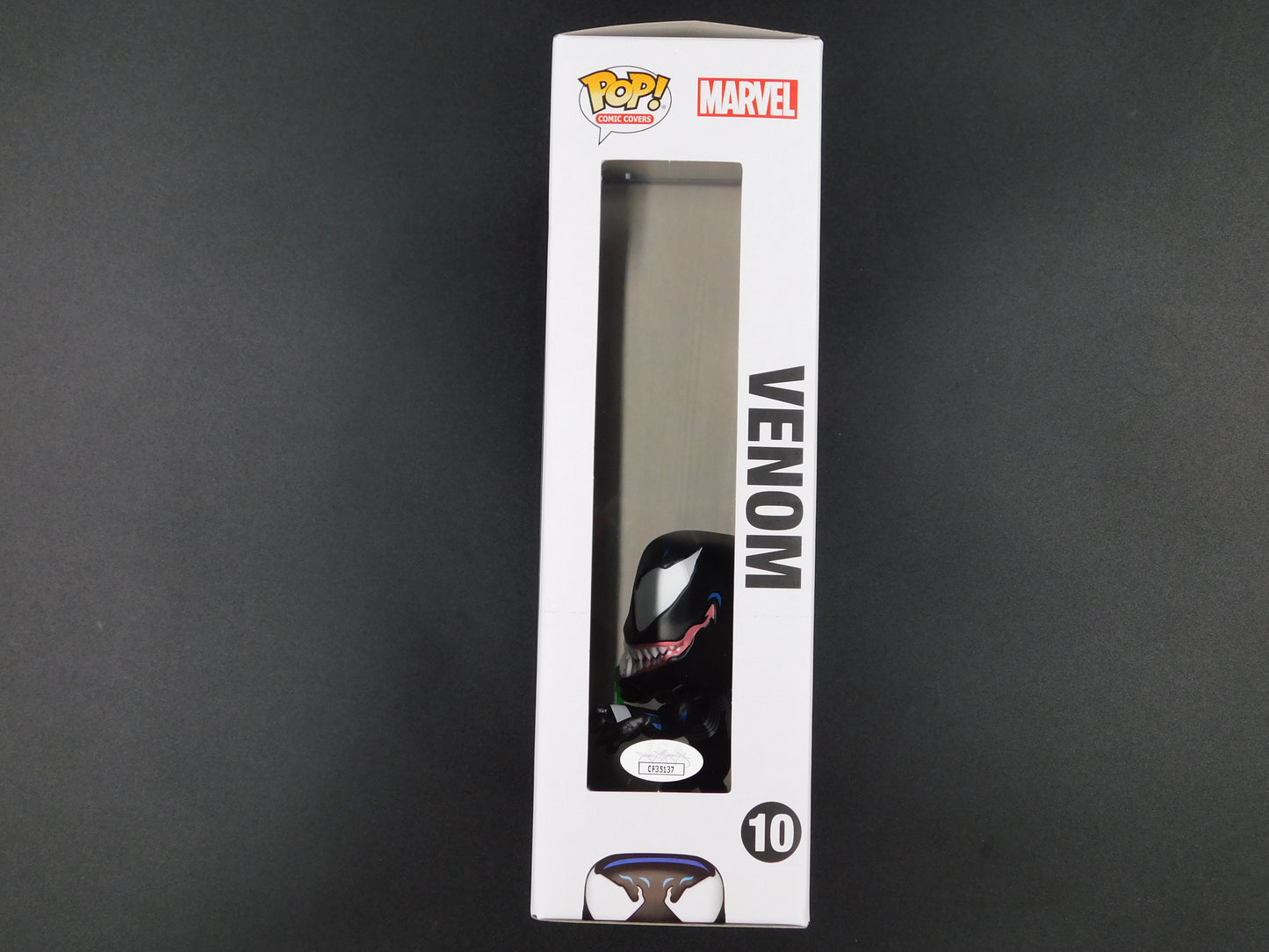 Tom Hardy Signed Autographed Funko Pop 10 Venom Comic Book Cover Marvel JSA COA