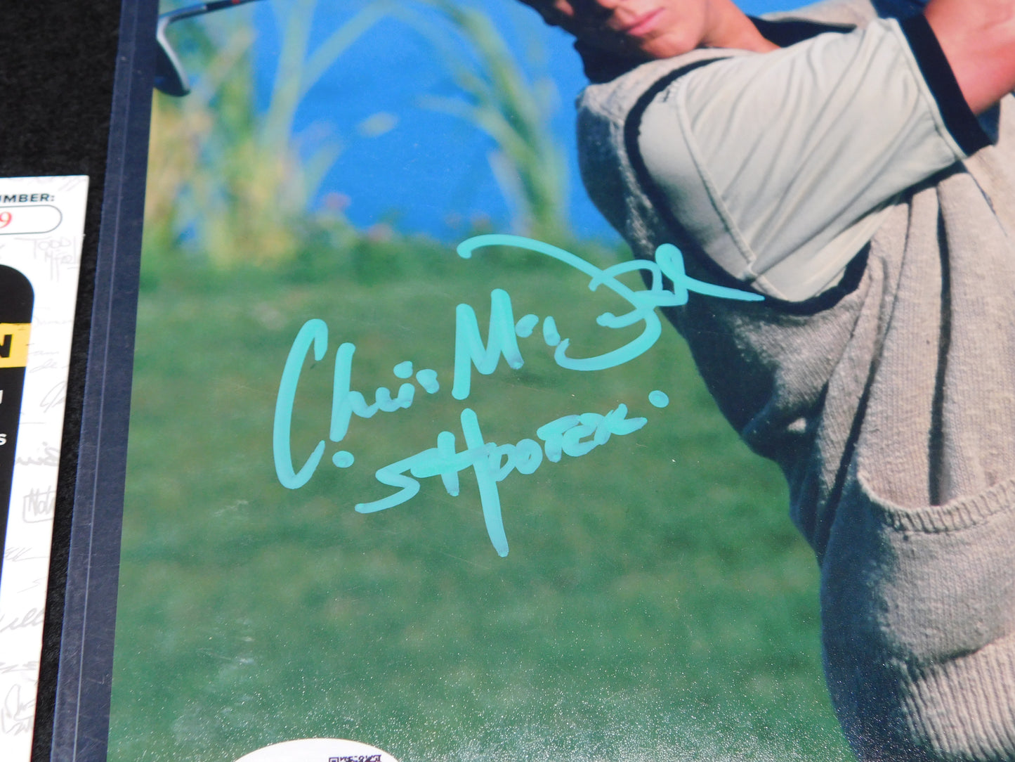 Christopher McDonald Signed Autographed Shooter McGavin 8x10 Photo Happy Gilmore JSA COA (B)