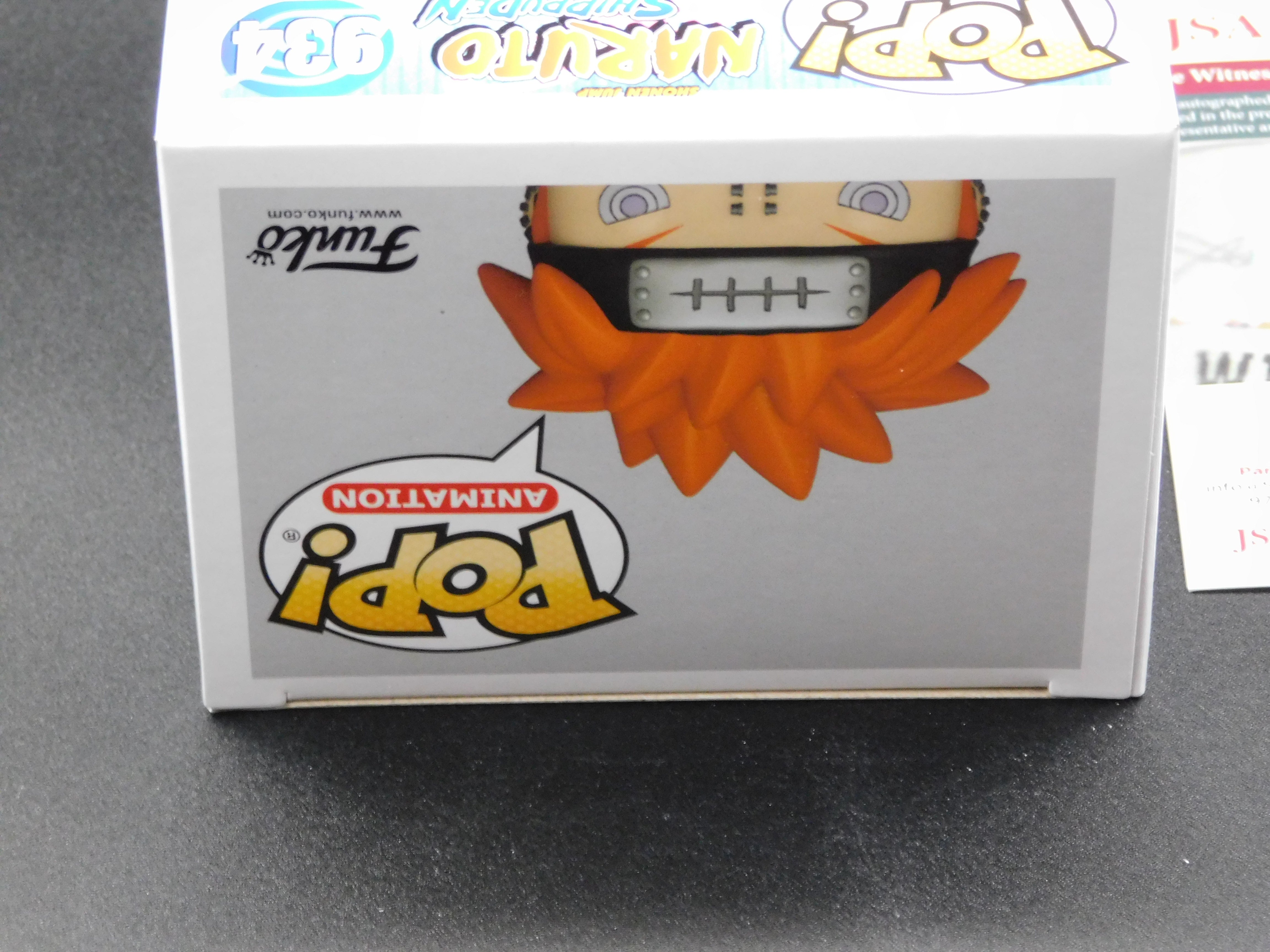 Troy Baker Signed / Autographed Vinyl Funko Pop! 934 Naruto