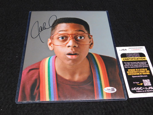 Jaleel White Signed Autographed Steve Urkel 8x10 Photo Family Matters JSA COA (B)