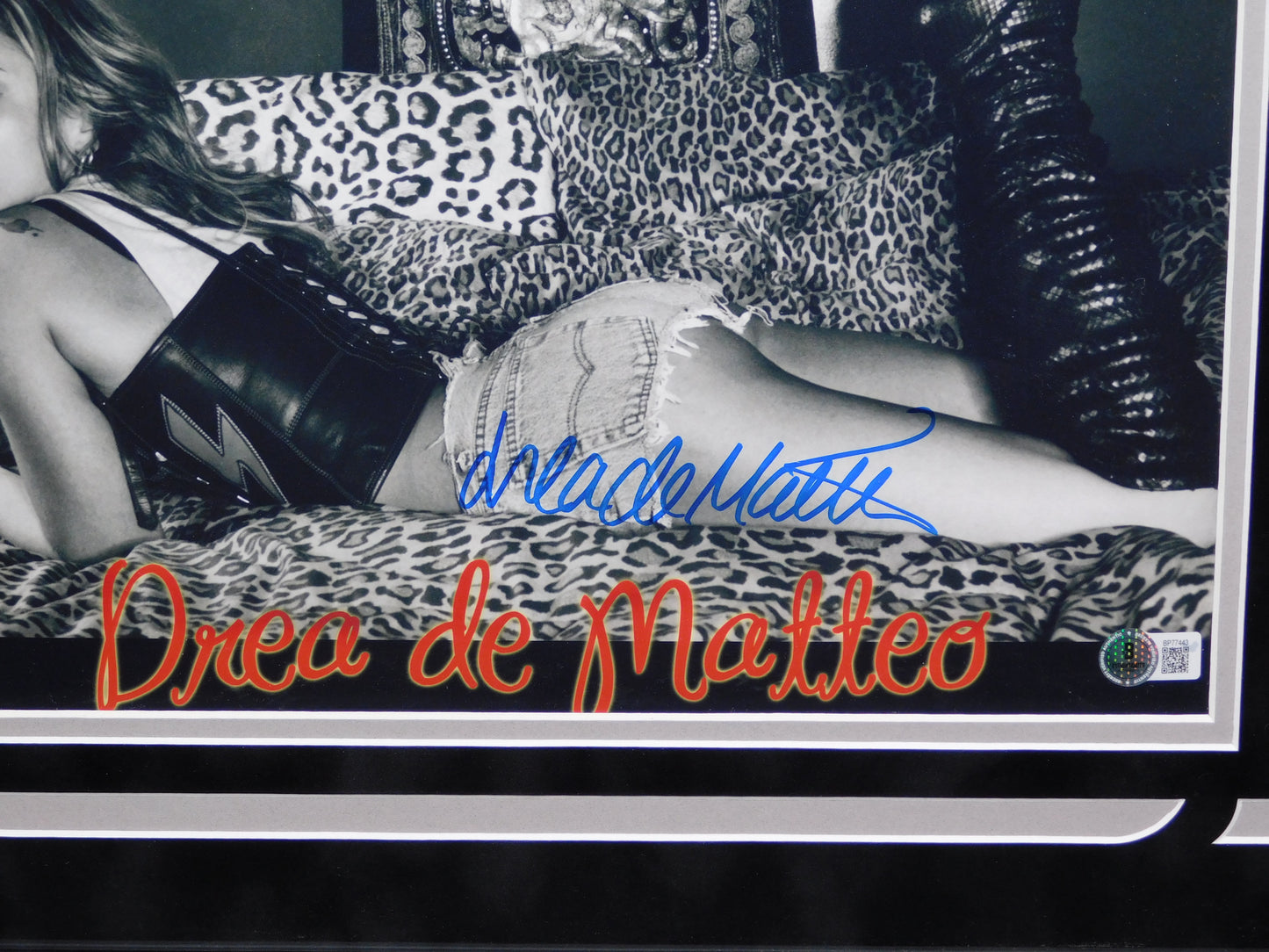 Drea De Matteo Signed Autographed Framed 11x14 Photo Sons Of Anarchy The Sopranos BAS COA