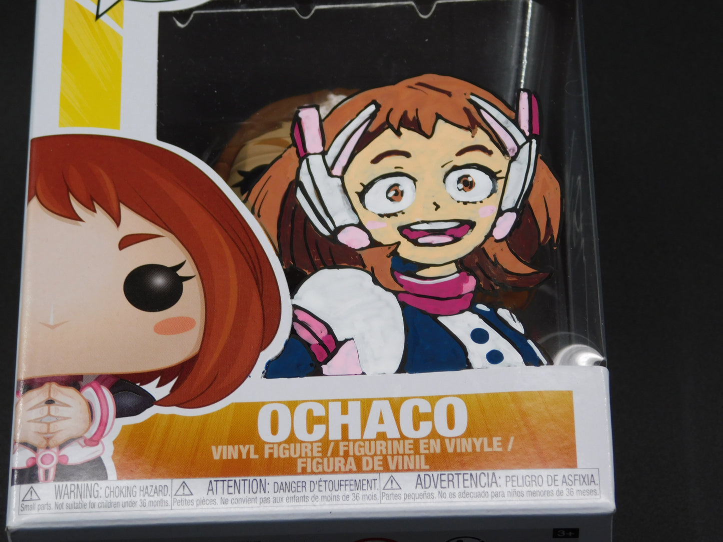 Jeff Brennan Remark Original Artwork Sketch Signed Funko Pop! 251 My Hero Academia Ochaco