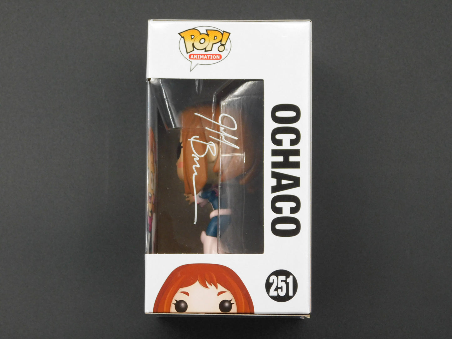 Jeff Brennan Remark Original Artwork Sketch Signed Funko Pop! 251 My Hero Academia Ochaco