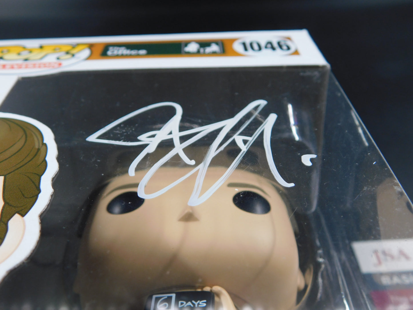 John Krasinski Signed Autographed Funko Pop! 1046 Jim Halpert The Office JSA COA