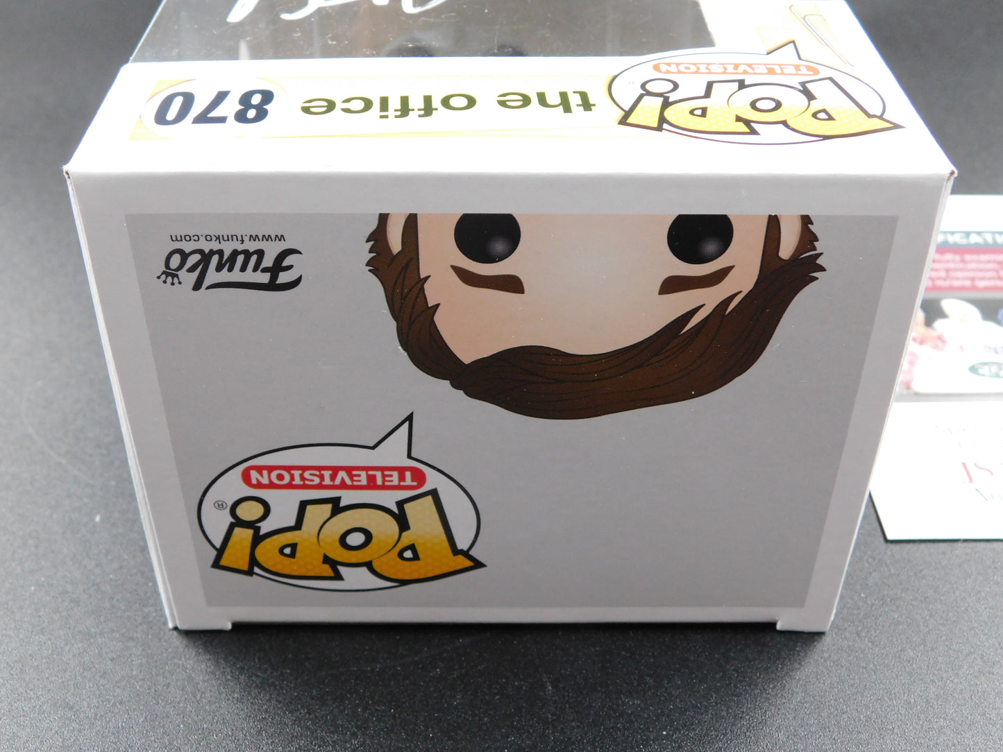 John Krasinski Signed Autographed Funko Pop! 870 CHASE Jim Halpert The Office JSA COA