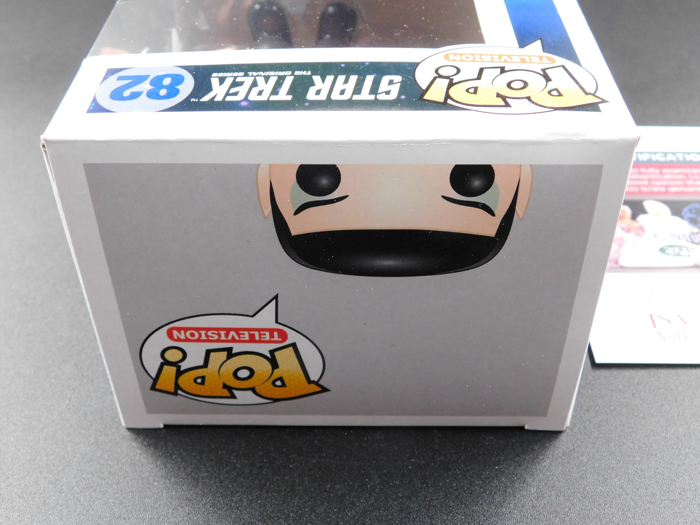 Zachary Quinto Signed Autographed Vinyl Funko Pop! 82 Spock Star Trek JSA COA