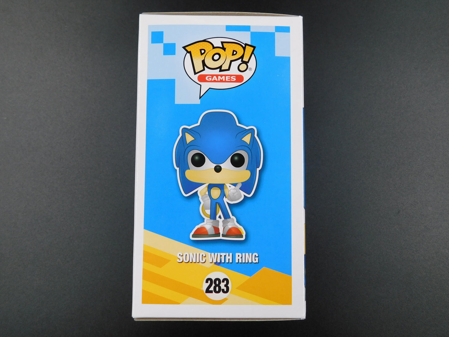 Ben Schwartz Signed Autographed Funko Pop 283 Sonic The Hedgehog With Ring JSA COA