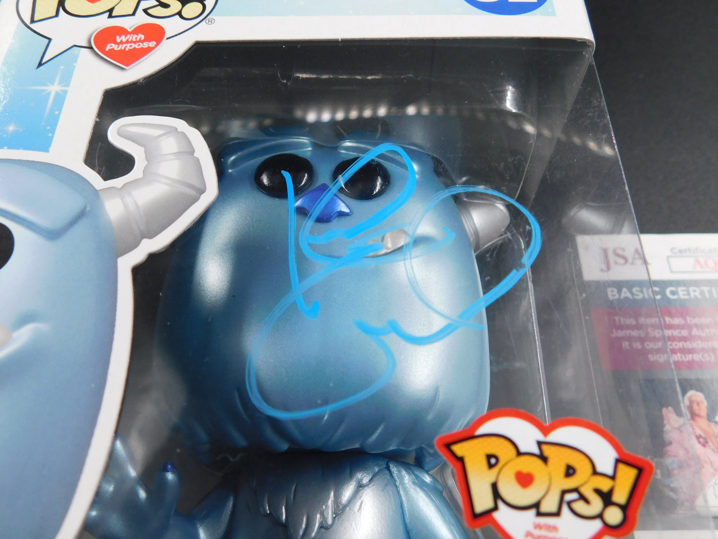 John Goodman Signed Autographed Funko Pop SE Sulley Monsters Inc. PIXAR JSA COA