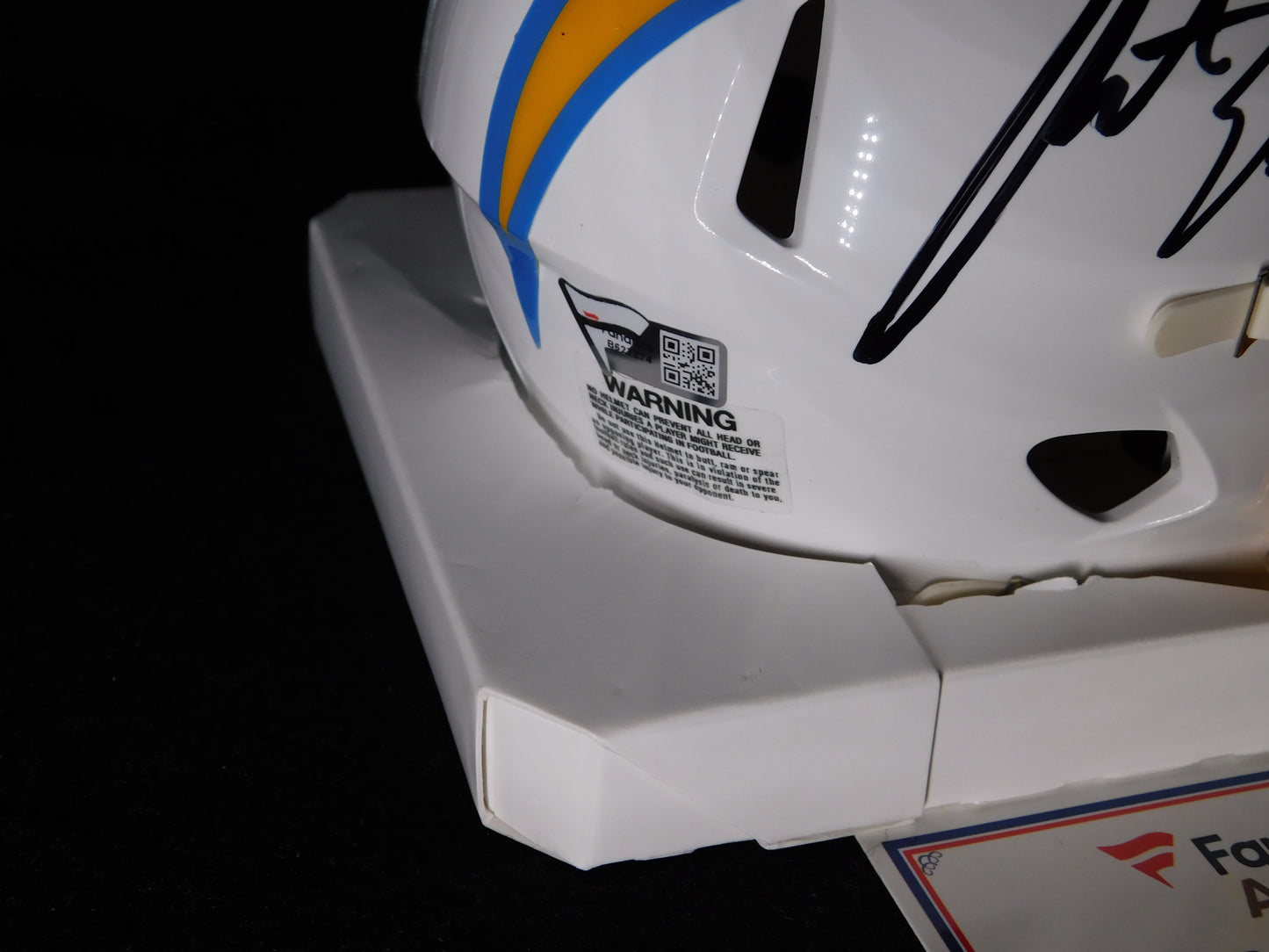 Austin Ekeler Signed Autographed Los Angeles Chargers Speed Mini Helmet Fanatics