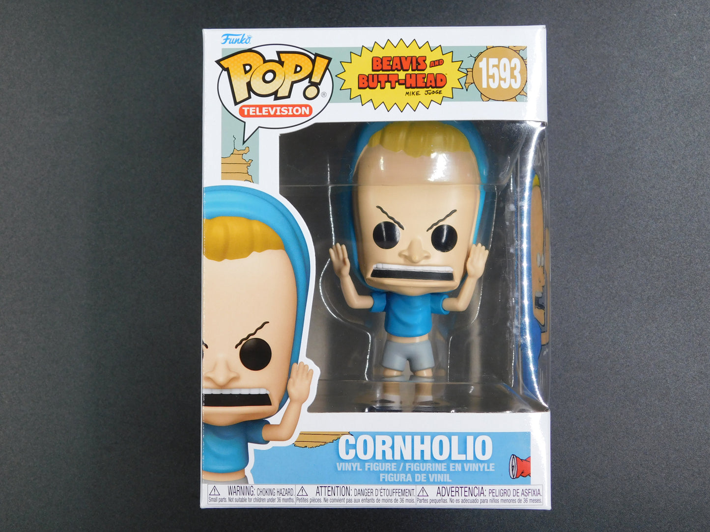 Jeff Brennan Remark Artwork Sketch Signed Funko Pop 1593 Cornholio Beavis & Butt-Head