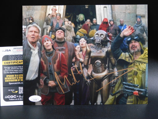Miltos Yerolemou Signed Autographed 8x10 Photo Star Wars Game of Thrones JSA COA