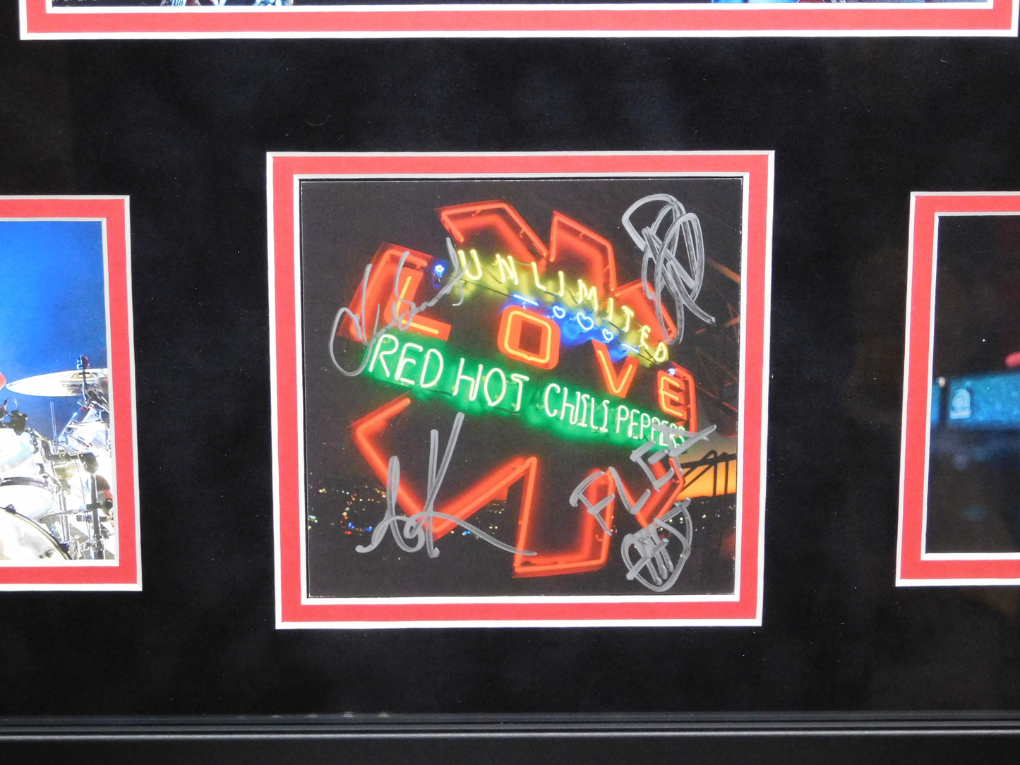 Red Hot Chili Peppers Full Band Signed Autographed Framed CD Insert Unlimited Love Album JSA COA