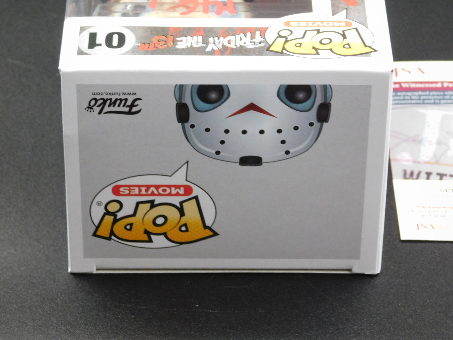 Ari Lehman Signed Autographed Vinyl Funko Pop! 01 Friday The 13th Jason Voorhees 146 Kills + Counting JSA COA