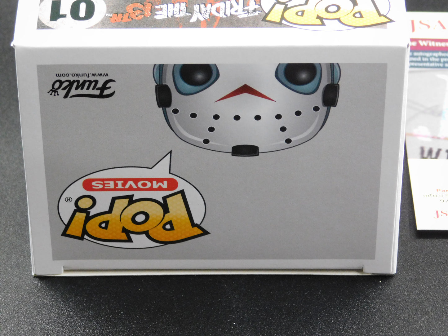 Ari Lehman Signed Autographed Vinyl Funko Pop! 01 Friday The 13th Jason Voorhees Slaying Since 1980 JSA COA