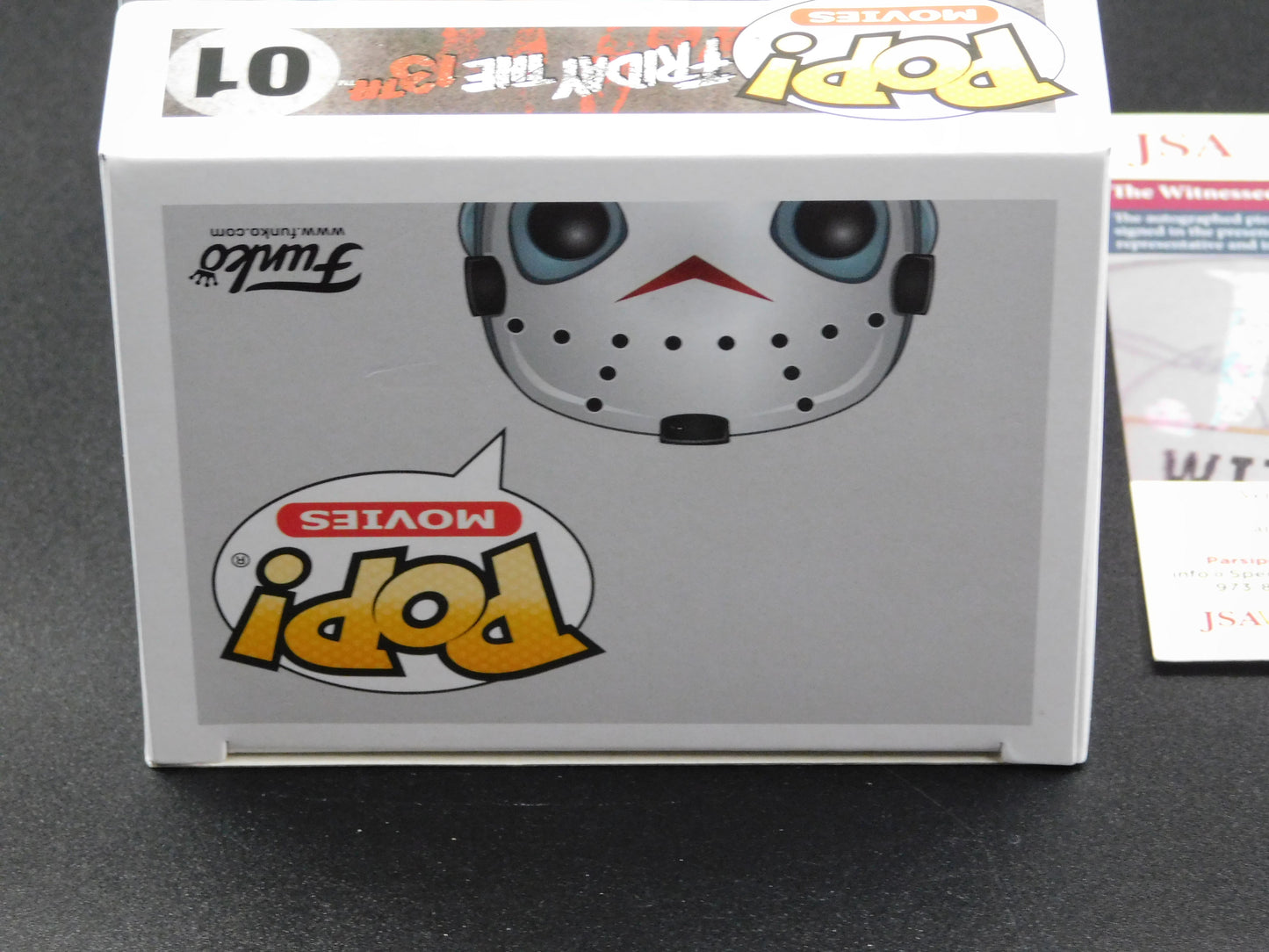 Ari Lehman Signed Autographed Vinyl Funko Pop! 01 Friday The 13th Jason Voorhees F Freddy JSA COA