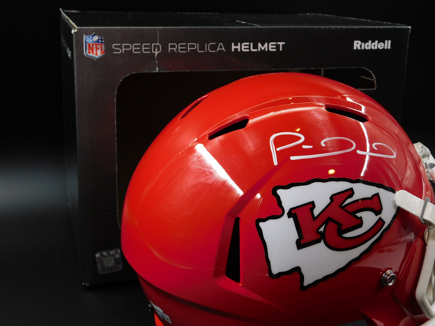 Patrick Mahomes Signed / Autographed Full Size Kansas City Chiefs Speed Helmet Fanatics COA