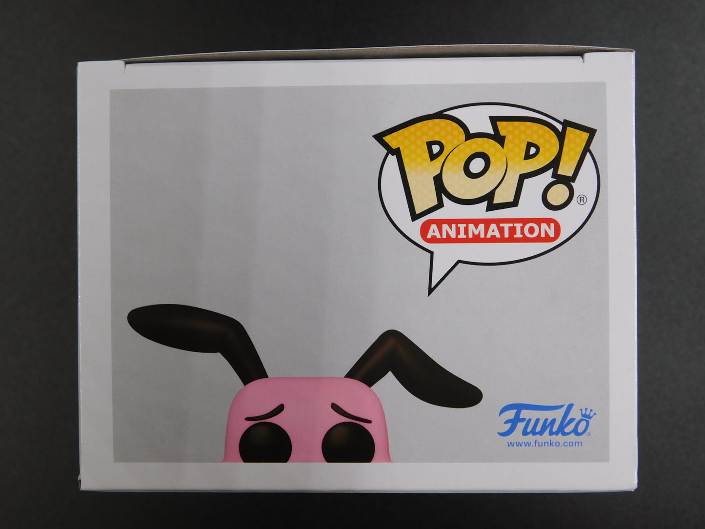 Jeff Brennan Remark Artwork Sketch Signed Funko Pop 1070 Courage The Cowardly Dog