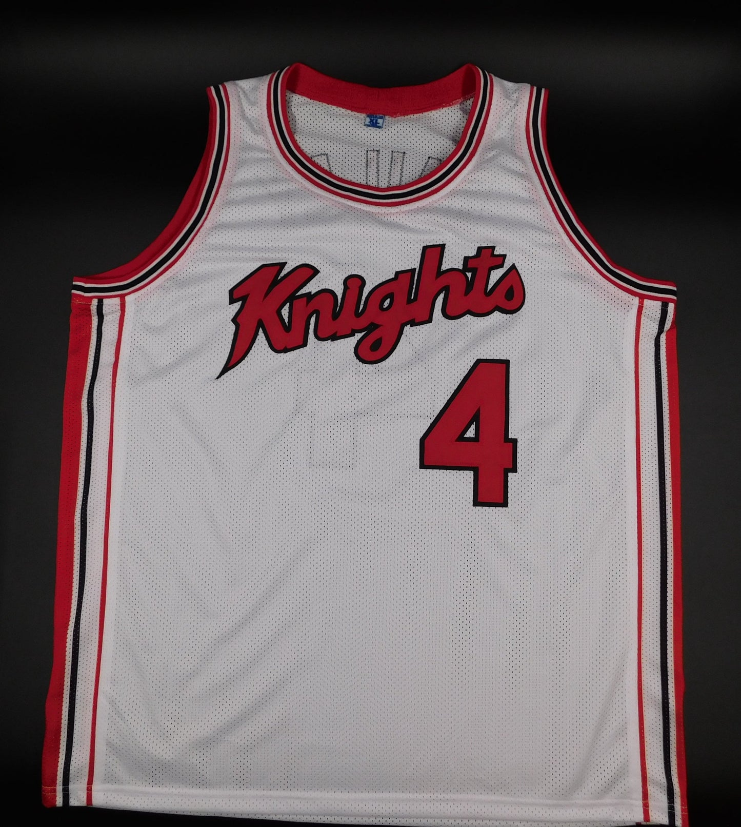 Ace Bailey Signed Autographed White Rutgers Scarlet Knights Basketball Jersey NCAA JSA COA