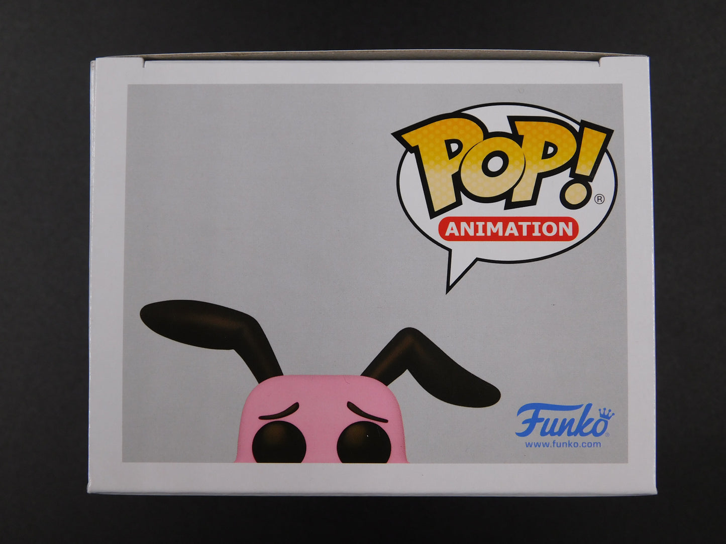 Jeff Brennan Remark Artwork Sketch Signed Funko Pop 1070 Courage The Cowardly Dog