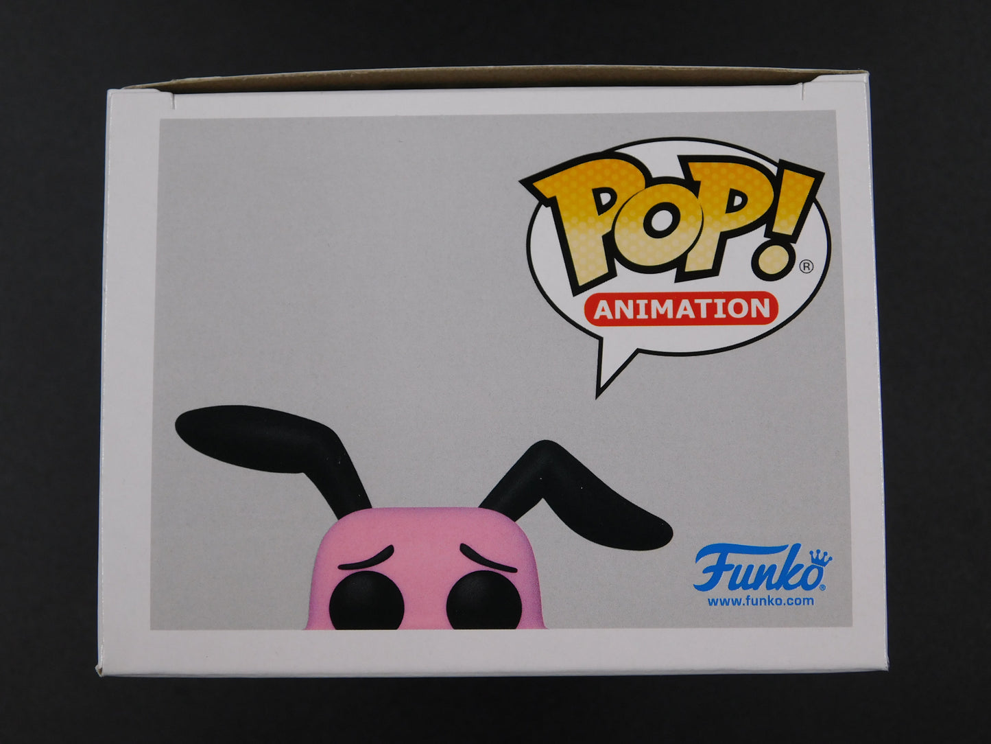 Jeff Brennan Remark Artwork Sketch Signed Funko Pop 1070 Courage The Cowardly Dog