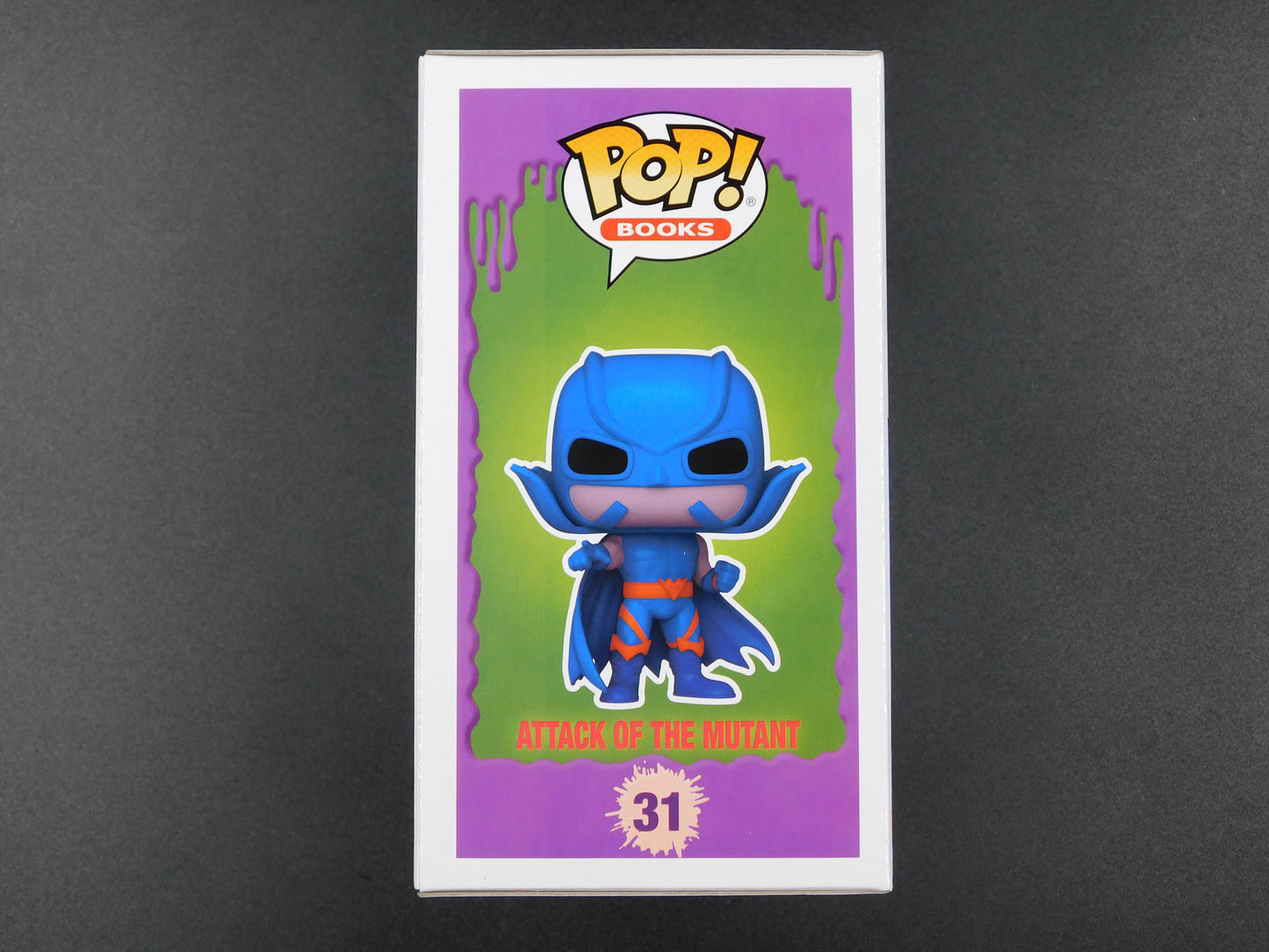 RL Stine & Tim Jacobus Dual Signed Funko Pop 31 Goosebumps Attack of The Mutant JSA COA