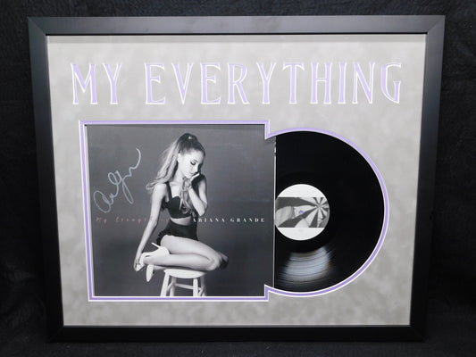 Ariana Grande Signed Autographed Framed My Everything Full Album JSA COA LOA