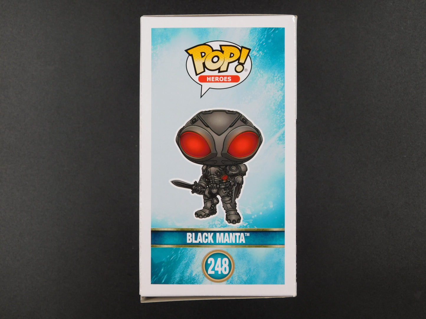 Yahya Abdul-Mateen II Signed Autographed Funko Pop 248 Black Manta Aquaman Walmart Exclusive JSA COA