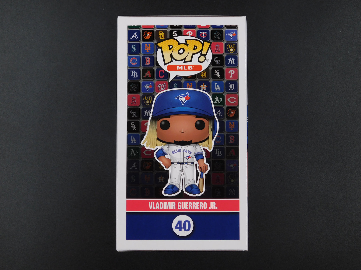 Vladimir Guerrero Jr Signed Autographed Funko Pop 40 Toronto Blue Jays 7BAP /150 JSA COA
