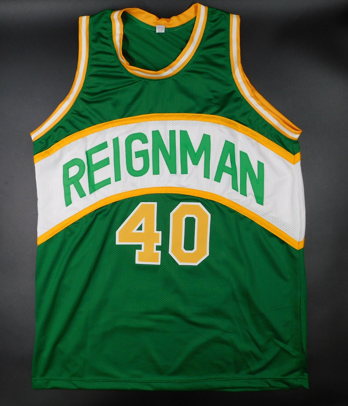 Shawn Kemp Signed Autographed Seattle SuperSonics Basketball Jersey Reign Man BAS COA