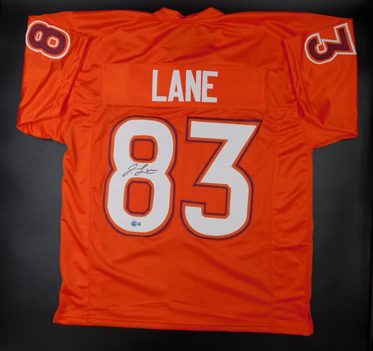 Jaylin Lane Signed Autographed Virginia Tech Hokies Orange Football Jersey BAS COA