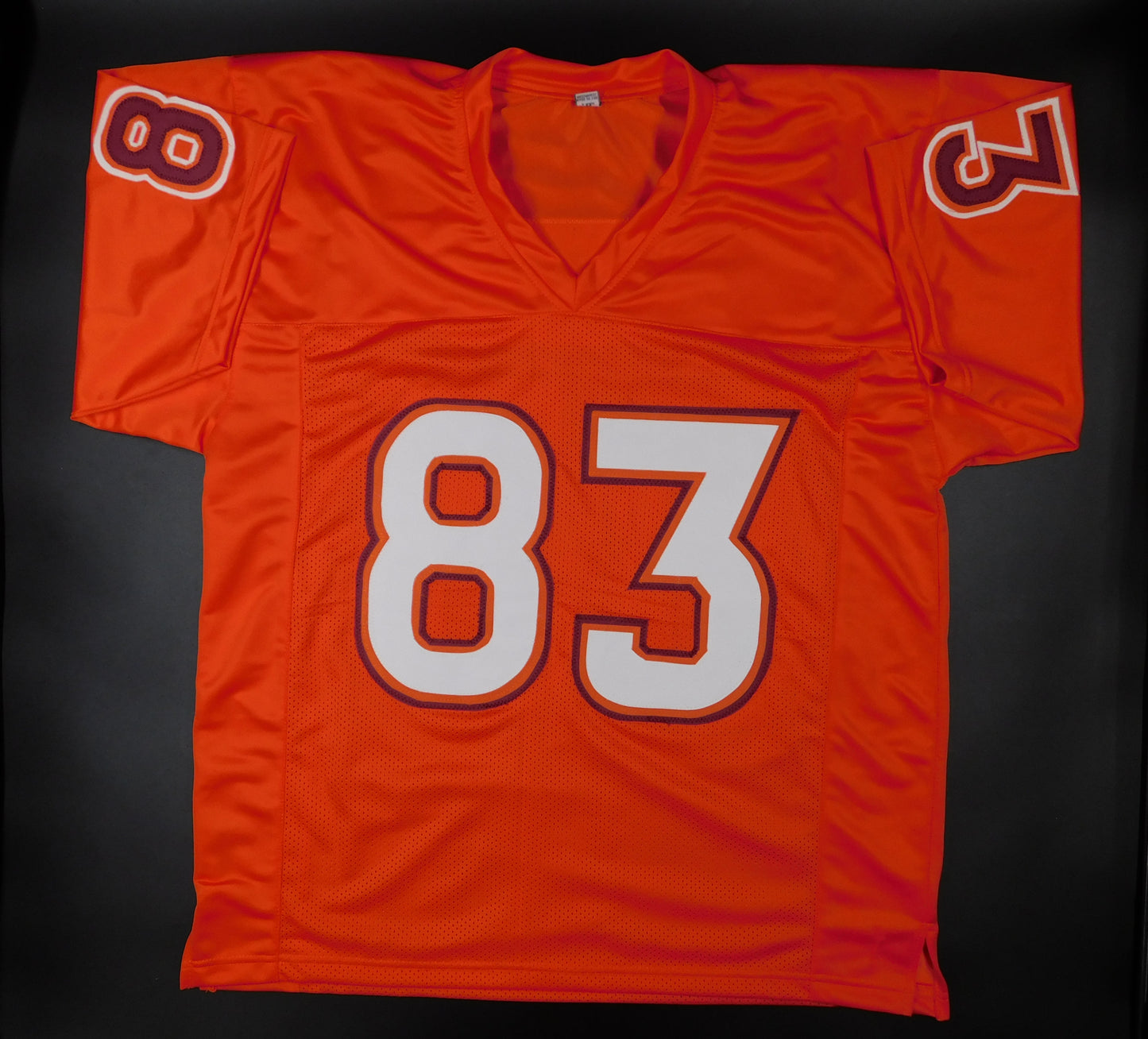 Jaylin Lane Signed Autographed Virginia Tech Hokies Orange Football Jersey BAS COA