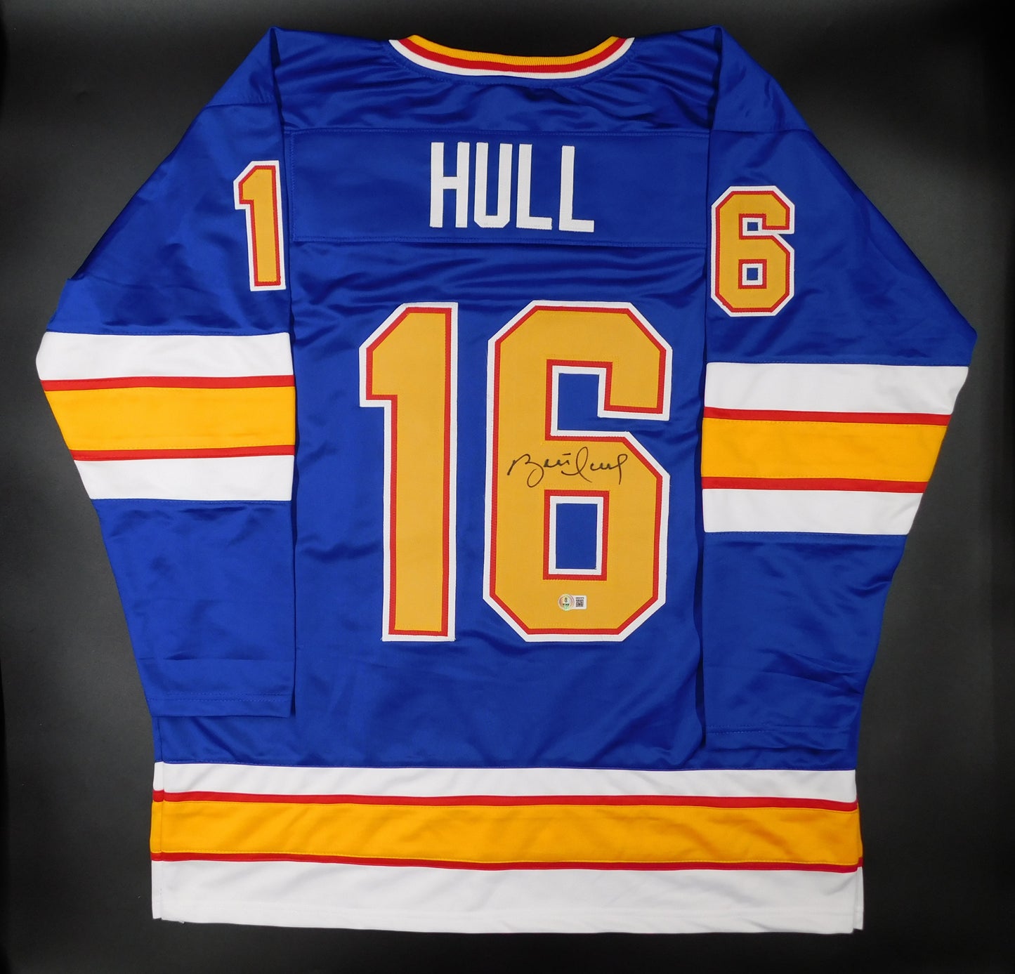 Brett Hull Signed Autographed St. Louis Blues Hockey Sweater Jersey NHL HOF BAS COA