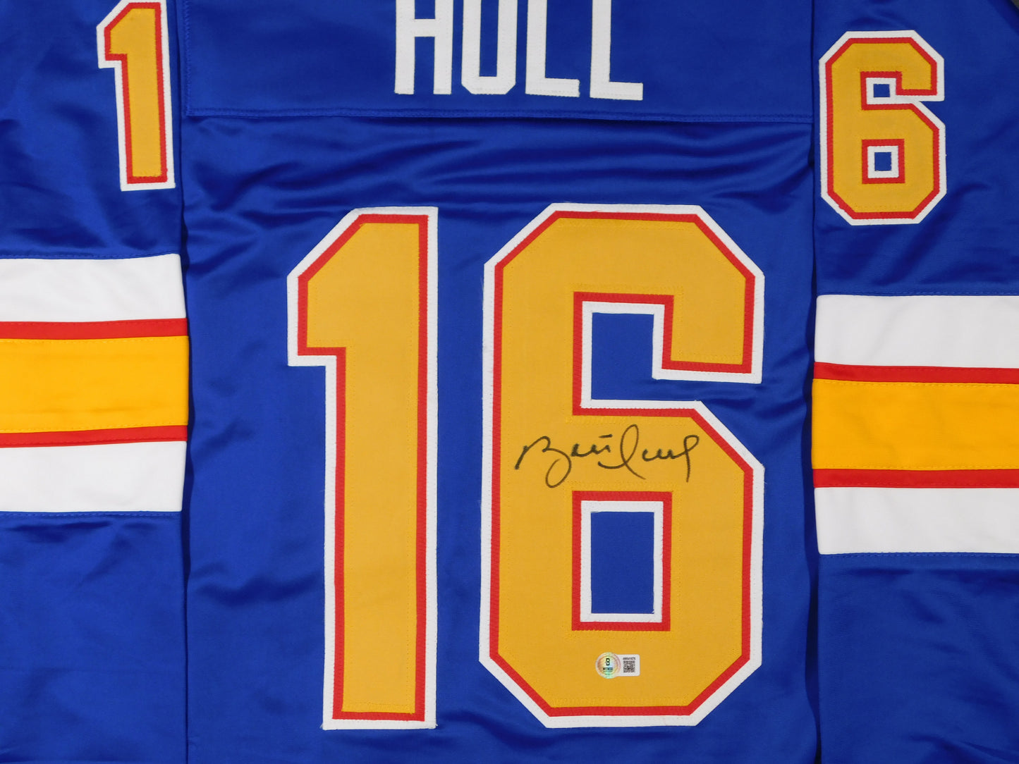 Brett Hull Signed Autographed St. Louis Blues Hockey Sweater Jersey NHL HOF BAS COA