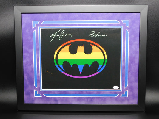 Kevin Conroy Signed Autographed Framed 11x14 Photo Pride Batman The Animated Series JSA COA