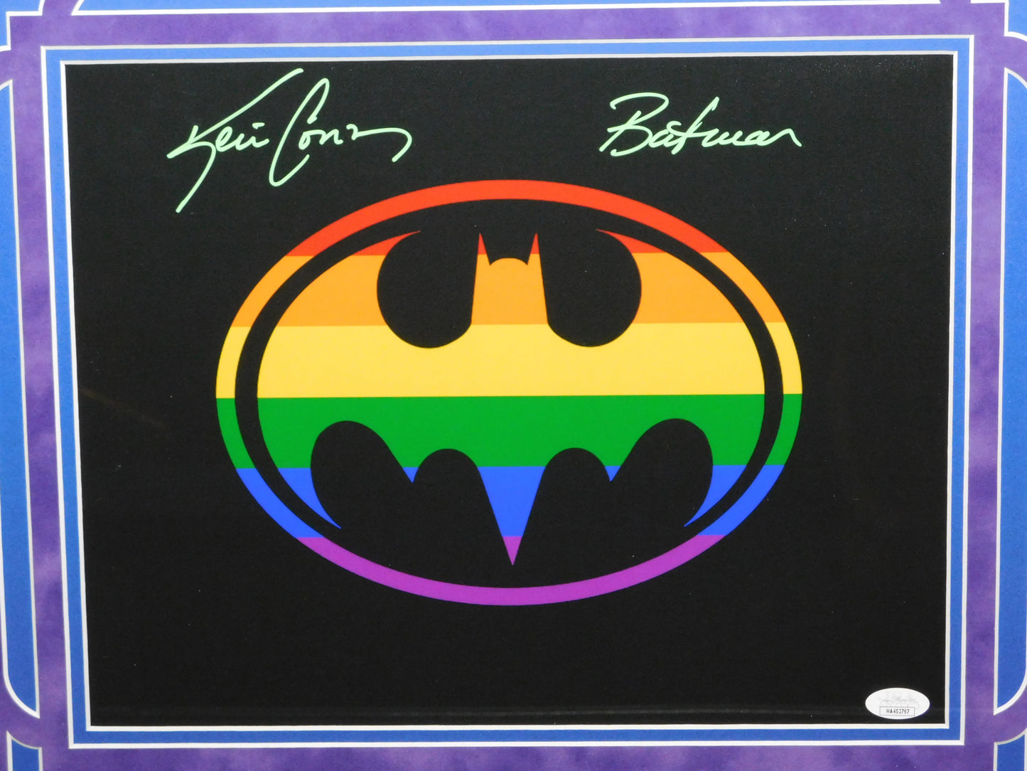 Kevin Conroy Signed Autographed Framed 11x14 Photo Pride Batman The Animated Series JSA COA