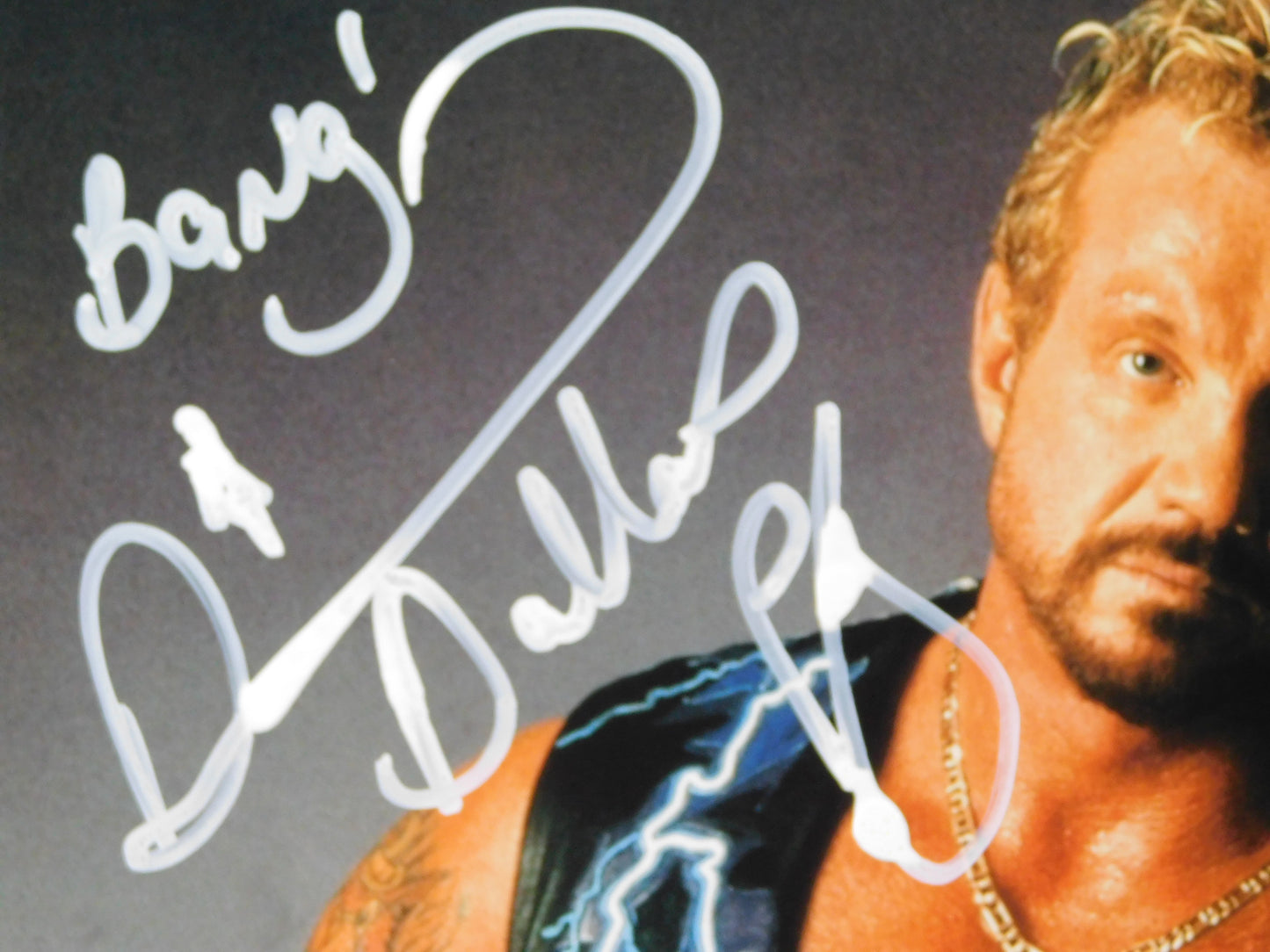 Diamond Dallas Paige Signed / Autographed Inscribed 8x10 Photo JSA COA WWE