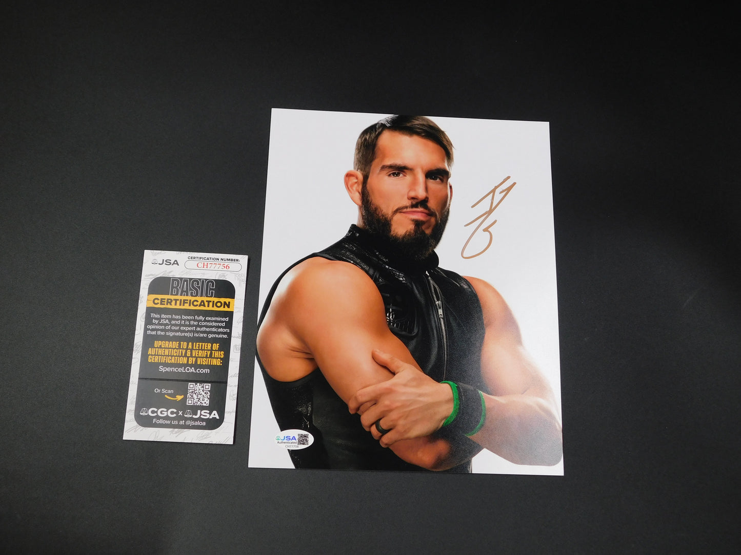 Johnny Gargano / Autographed 8x10 Photo JSA COA WWE