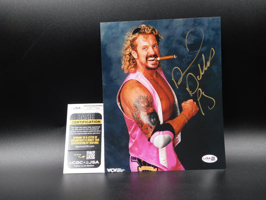 Diamond Dallas Paige / Autographed 8x10 Photo JSA COA WWE