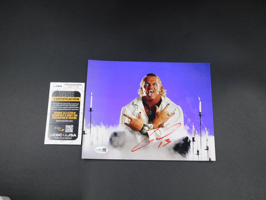 Gangrel / Autographed 8x10 Photo JSA COA WWE
