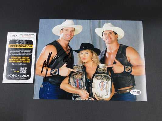 Billy Gunn / Autographed 8x10 Photo JSA COA WWE