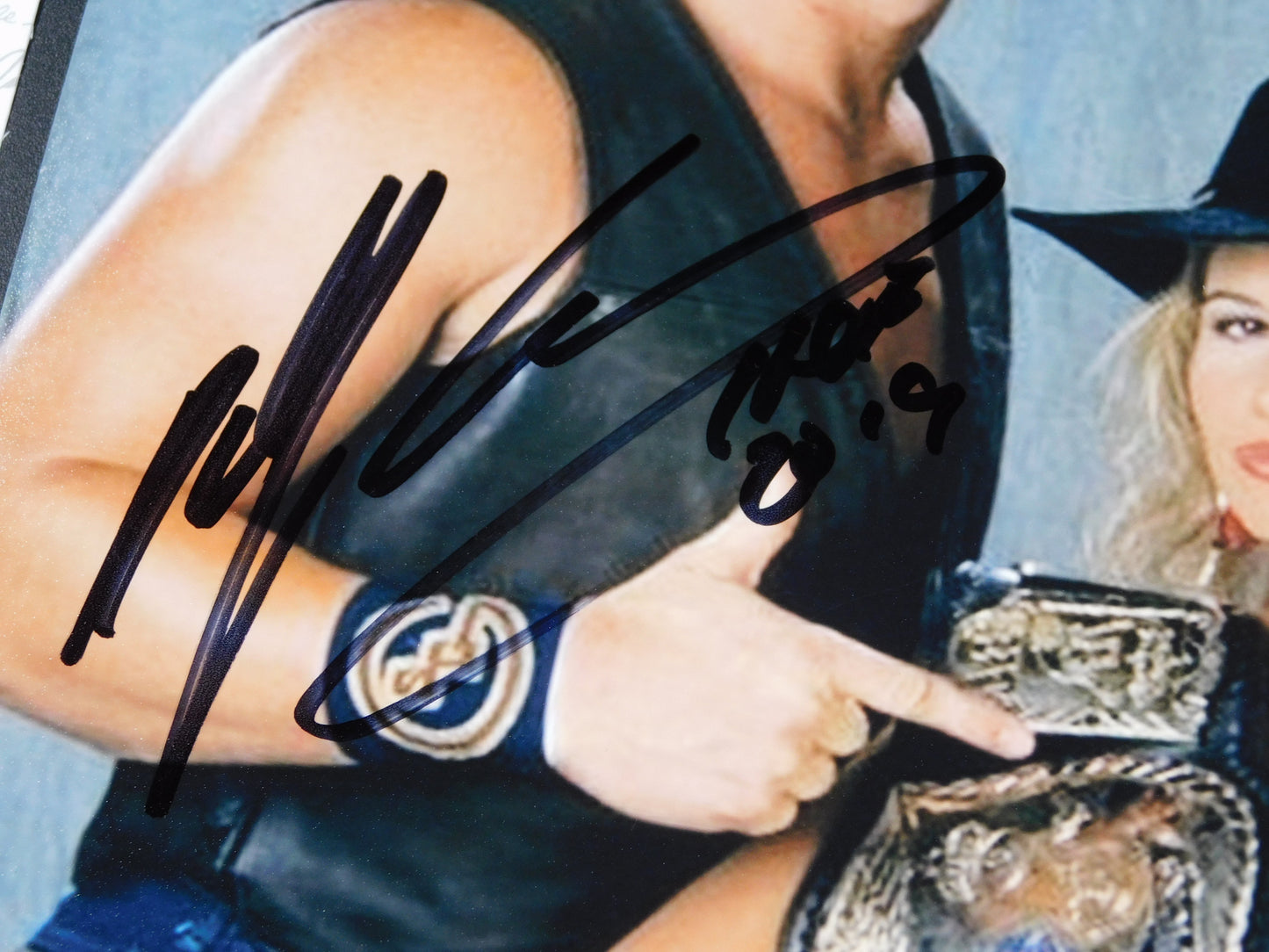 Billy Gunn / Autographed 8x10 Photo JSA COA WWE