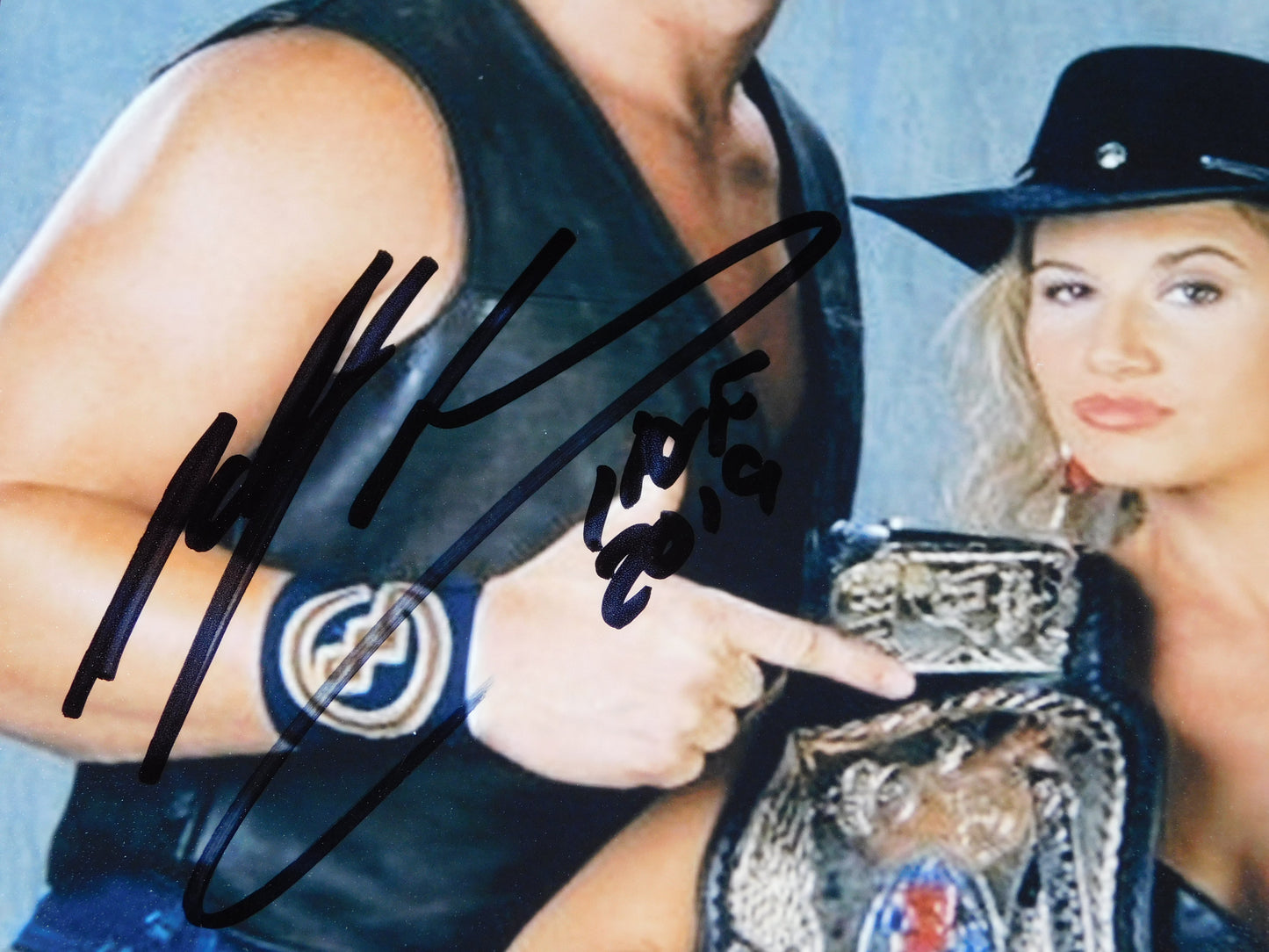 Billy Gunn / Autographed 8x10 Photo JSA COA WWE