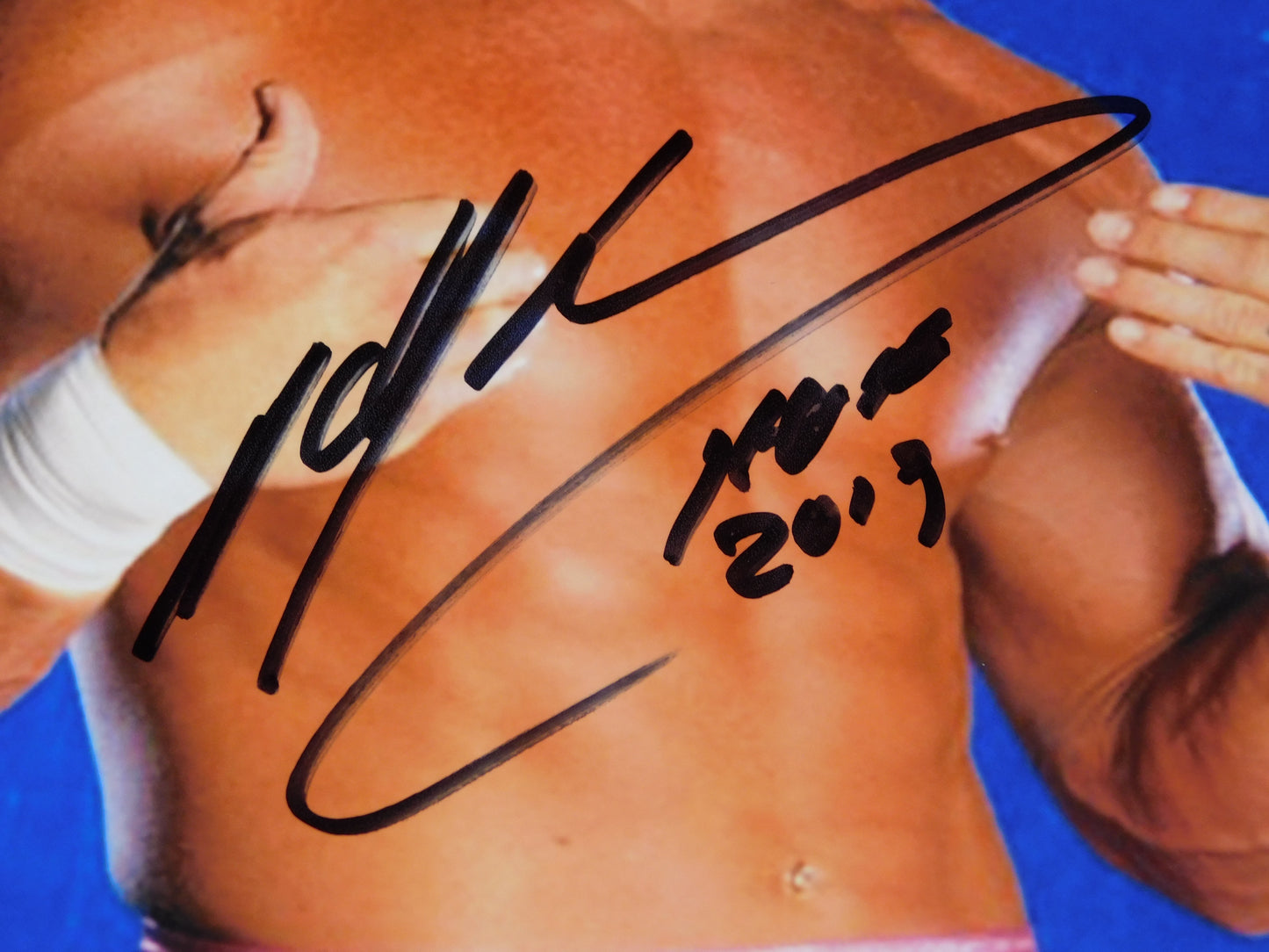 Billy Gunn / Autographed 8x10 Photo JSA COA WWE
