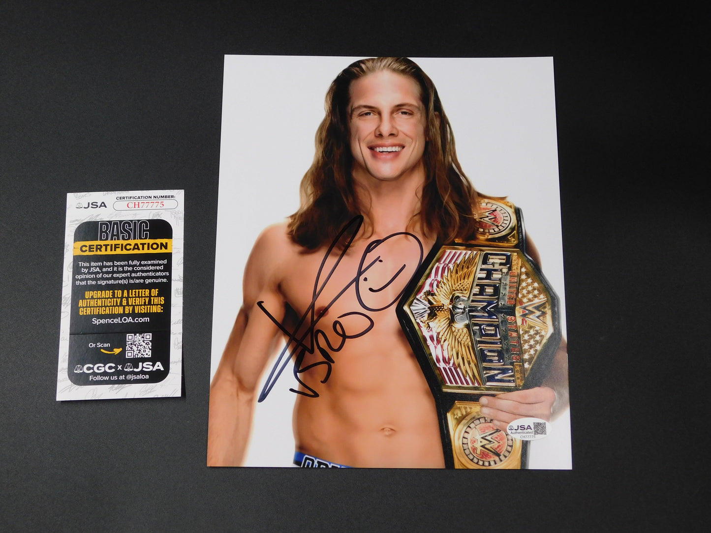 Matt Riddle / Autographed 8x10 Photo JSA COA WWE